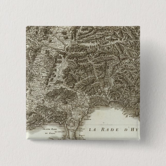 Toulon Pinback Button (Front)