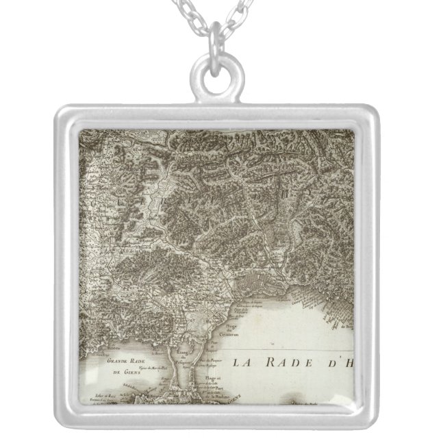 Toulon Silver Plated Necklace (Front)