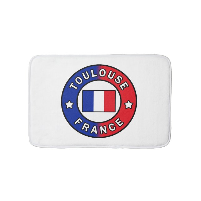 Toulouse France Bath Mat (Front)