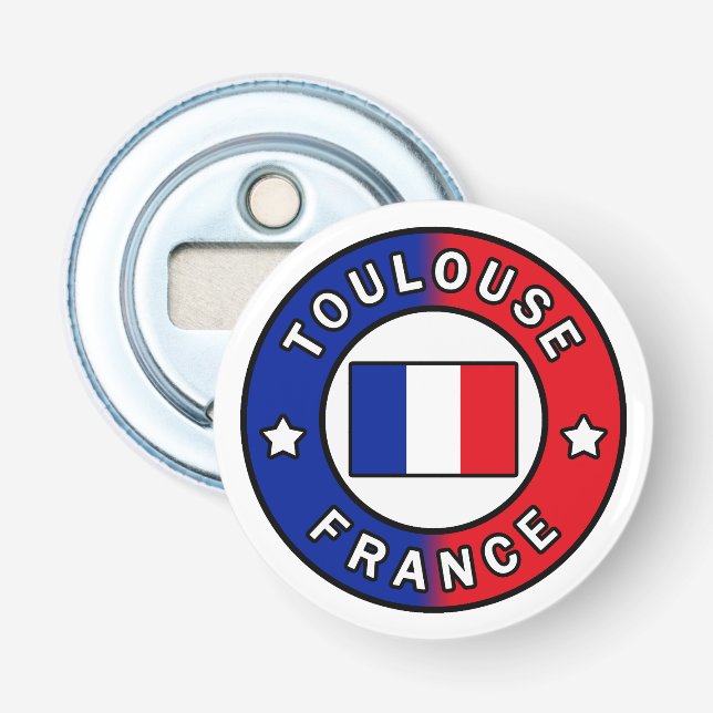 Toulouse France Bottle Opener (Front)