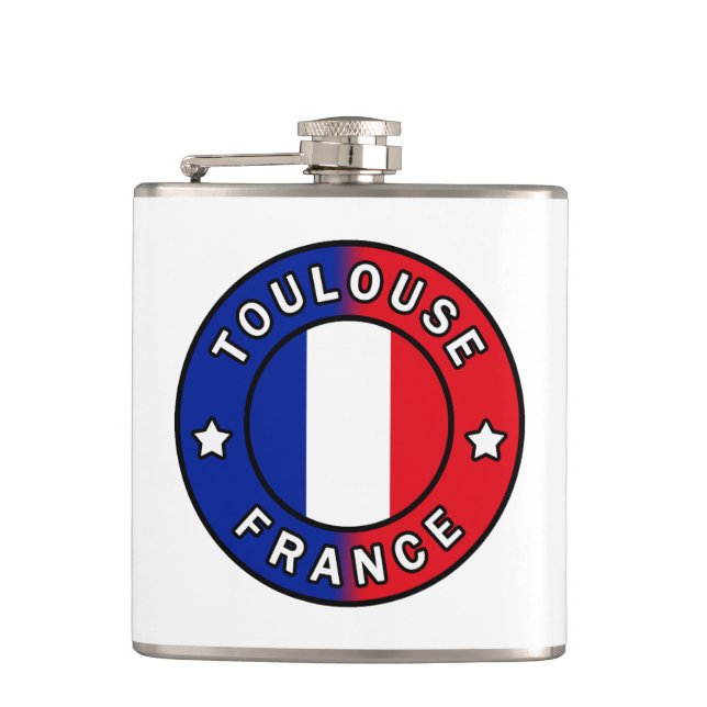 Toulouse France Flask (Front)