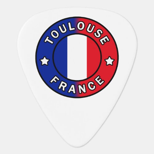 Toulouse France Guitar Pick
