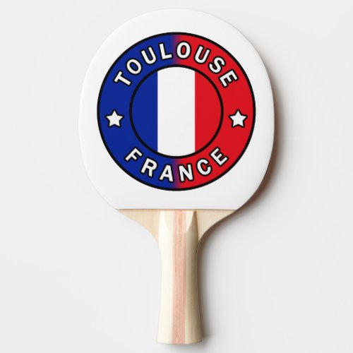 Toulouse France Ping Pong Paddle