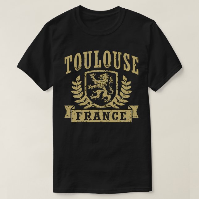 Toulouse France T-Shirt (Design Front)