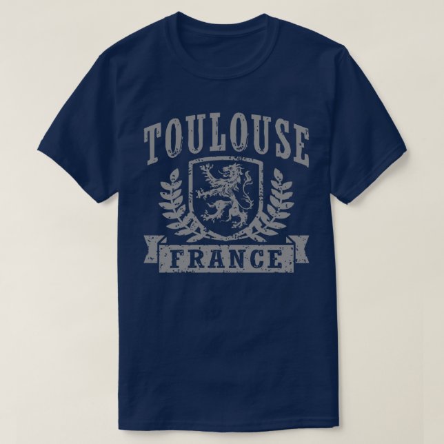 Toulouse France T-Shirt (Design Front)