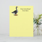 Toulouse Goose Tufted (Standing Front)
