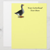 Toulouse Goose Tufted (Front/Back)