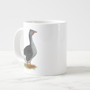 Toulouse Goose Tufted Giant Coffee Mug