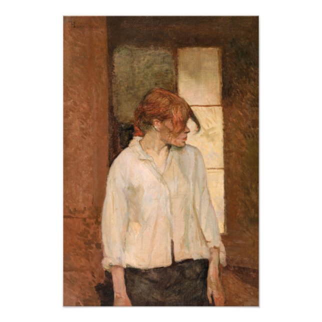 Toulouse-Lautrec - A Montrouge, Rosa La Rouge Photo Print (Front)