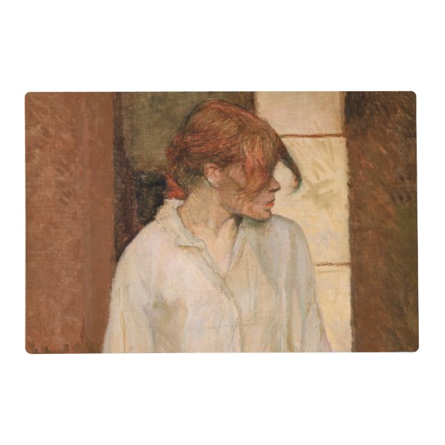 Toulouse-Lautrec - A Montrouge, Rosa La Rouge Placemat (Front)