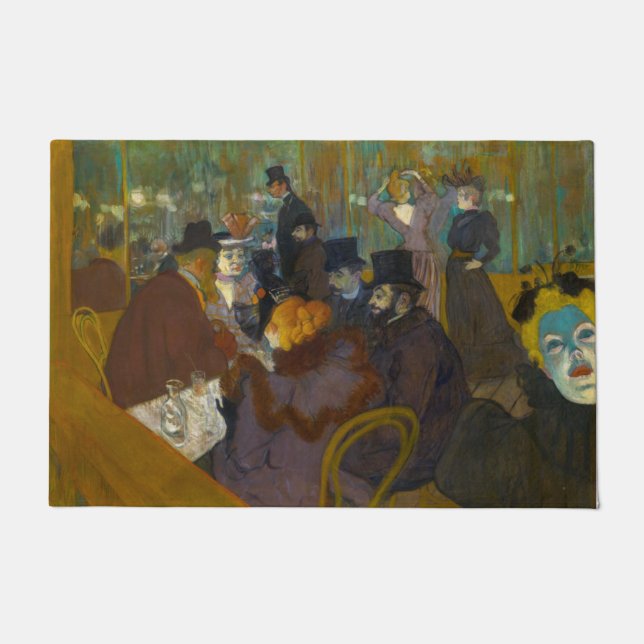 Toulouse-Lautrec - At the Rouge Doormat (Front)