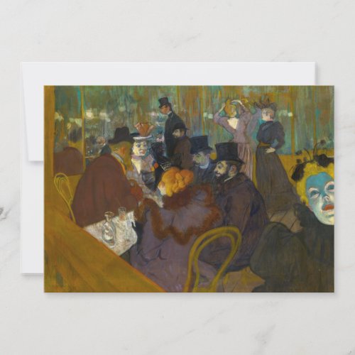 Toulouse_Lautrec _ At the Rouge Invitation