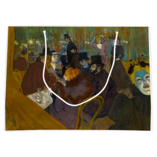 Toulouse_Lautrec _ At the Rouge Large Gift Bag