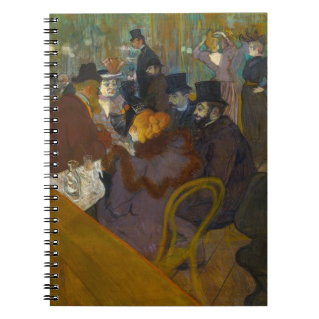 Toulouse-Lautrec - At the Rouge Notebook (Front)