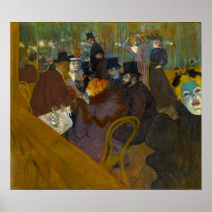Toulouse-Lautrec - At the Rouge Poster