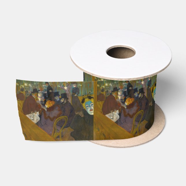 Toulouse-Lautrec - At the Rouge Satin Ribbon (Spool)