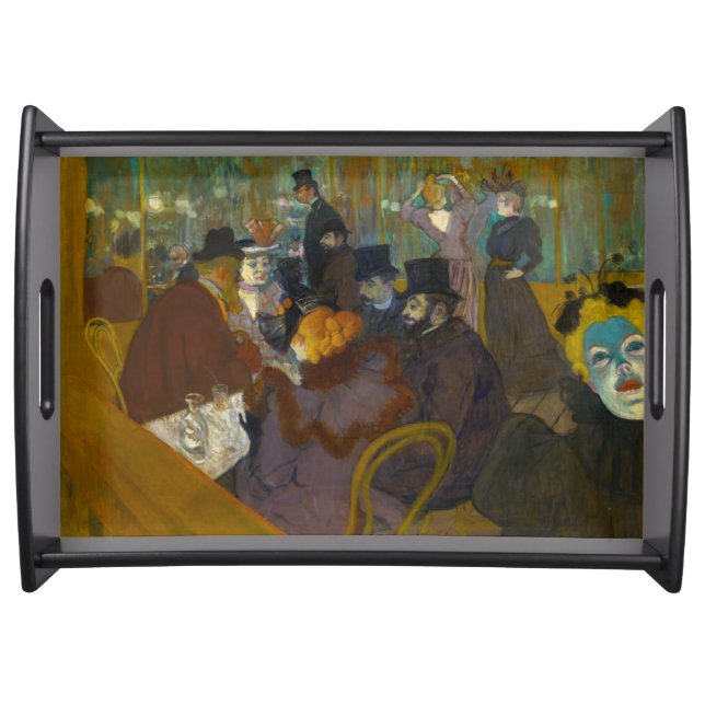 Toulouse-Lautrec - At the Rouge Serving Tray (Front)