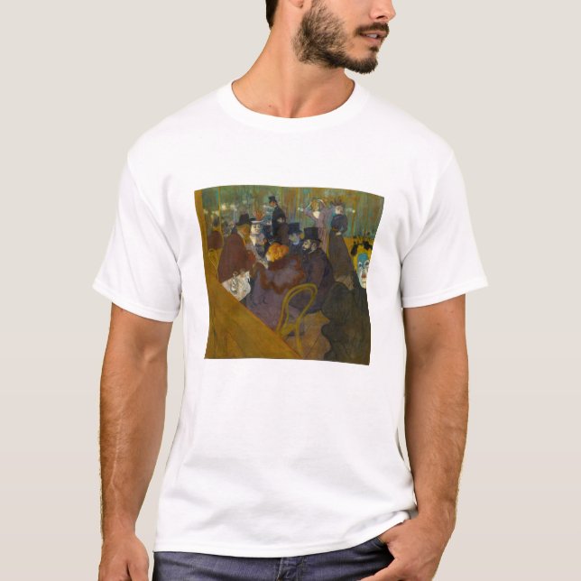 Toulouse-Lautrec - At the Rouge T-Shirt (Front)