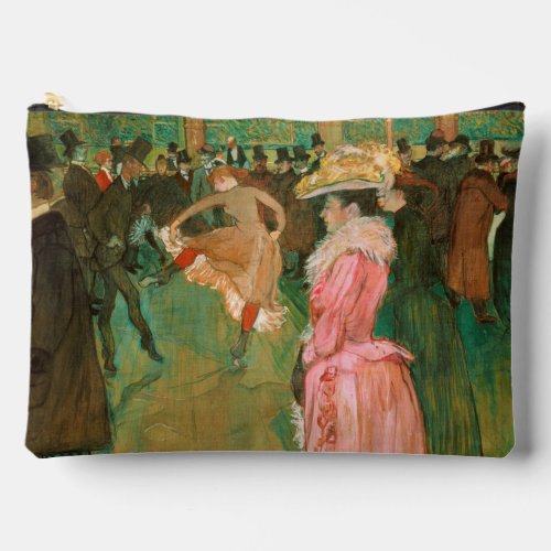 Toulouse_Lautrec _ At the Rouge The Dance Accessory Pouch