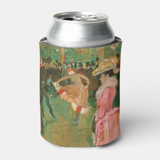 Toulouse-Lautrec - At the Rouge, The Dance Can Cooler (Can Front)