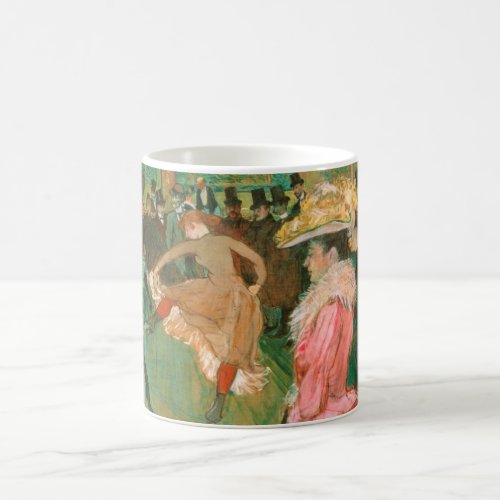 Toulouse_Lautrec _ At the Rouge The Dance Coffee Mug