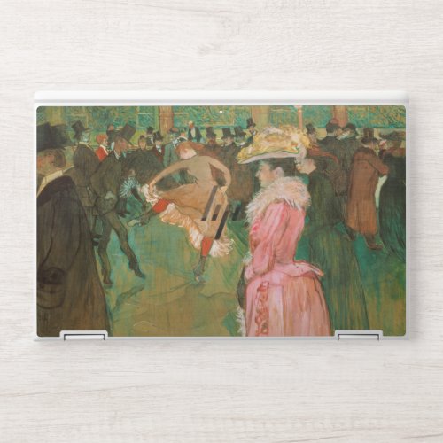 Toulouse_Lautrec _ At the Rouge The Dance HP Laptop Skin