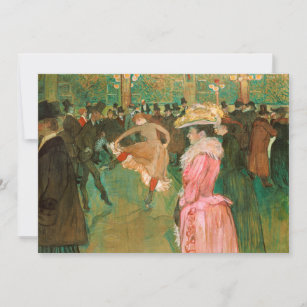 Toulouse-Lautrec - At the Rouge, The Dance Invitation