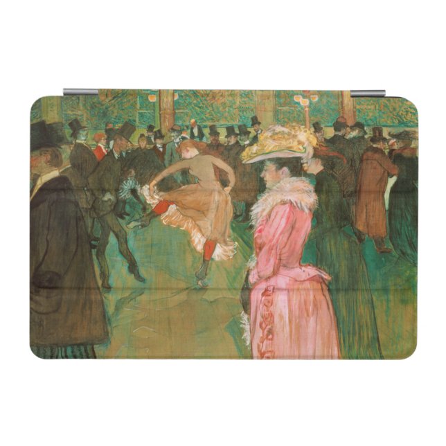 Toulouse-Lautrec - At the Rouge, The Dance iPad Mini Cover (Horizontal)