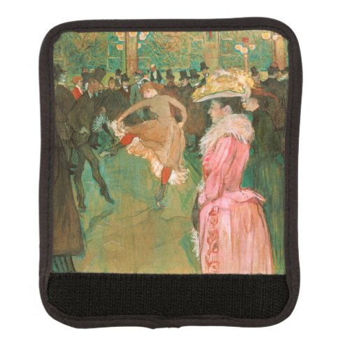 Toulouse_Lautrec _ At the Rouge The Dance Luggage Handle Wrap
