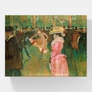 Toulouse-Lautrec - At the Rouge, The Dance Paperweight