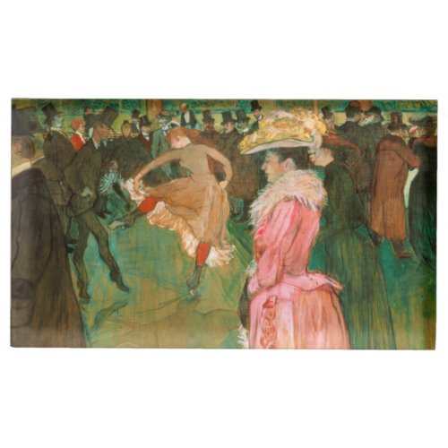 Toulouse_Lautrec _ At the Rouge The Dance Place Card Holder