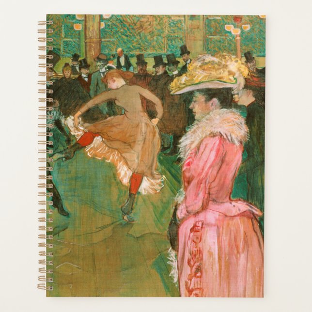 Toulouse-Lautrec - At the Rouge, The Dance Planner (Front)