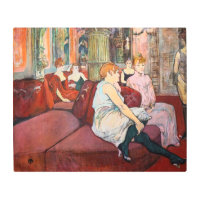 Toulouse-Lautrec - At the Salon, rue des Moulins