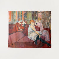 Toulouse-Lautrec - At the Salon, rue des Moulins