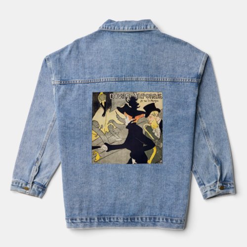 Toulouse_Lautrec _ Divan Japonais Denim Jacket
