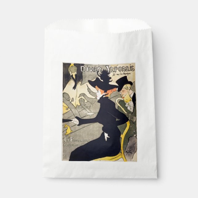 Toulouse-Lautrec - Divan Japonais Favor Bag (Front)