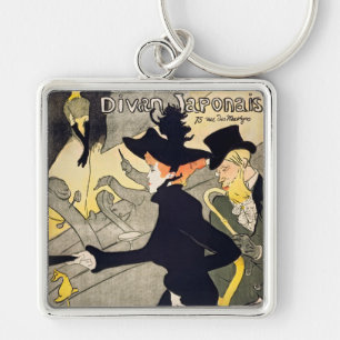 Toulouse-Lautrec - Divan Japonais Keychain