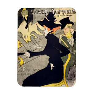 Toulouse-Lautrec - Divan Japonais Magnet