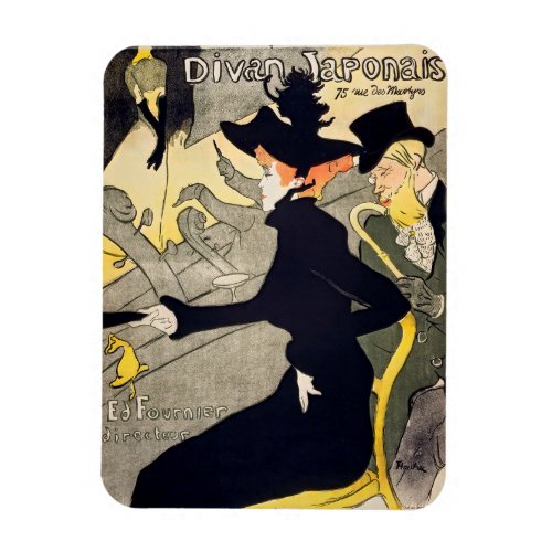 Toulouse_Lautrec _ Divan Japonais Magnet