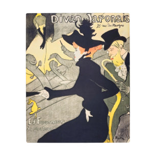 Toulouse-Lautrec - Divan Japonais Metal Print