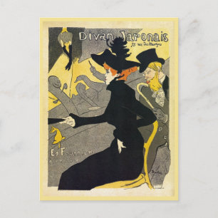 Toulouse Lautrec: Divan Japonais (music hall) Postcard