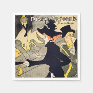Toulouse-Lautrec - Divan Japonais Napkins