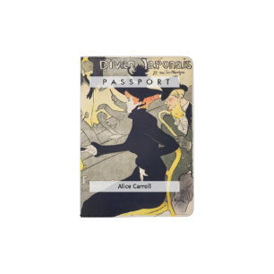 Toulouse-Lautrec - Divan Japonais Passport Holder