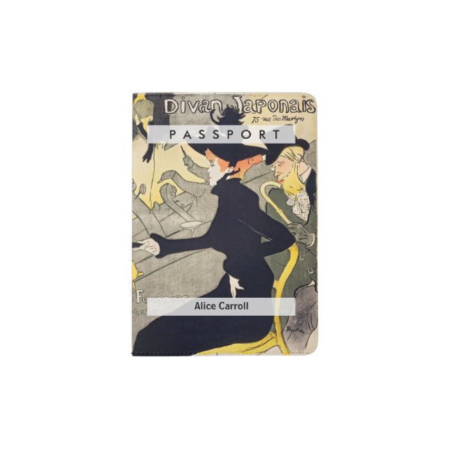 Toulouse-Lautrec - Divan Japonais Passport Holder (Front)
