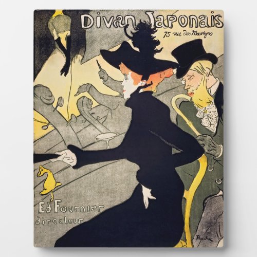 Toulouse_Lautrec _ Divan Japonais Plaque