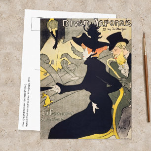 Toulouse-Lautrec - Divan Japonais Postcard
