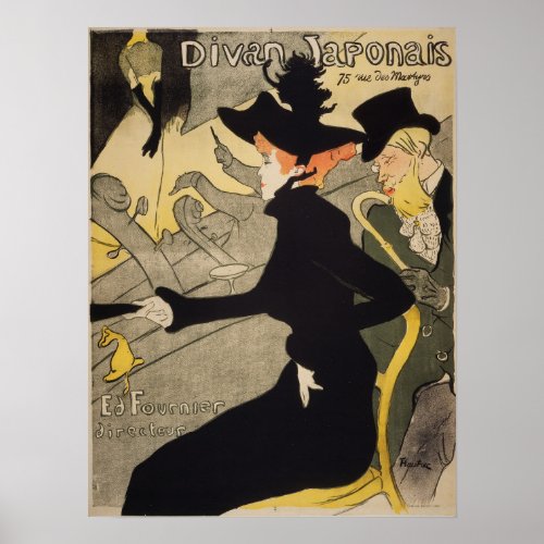 Toulouse_Lautrec _ Divan Japonais Poster