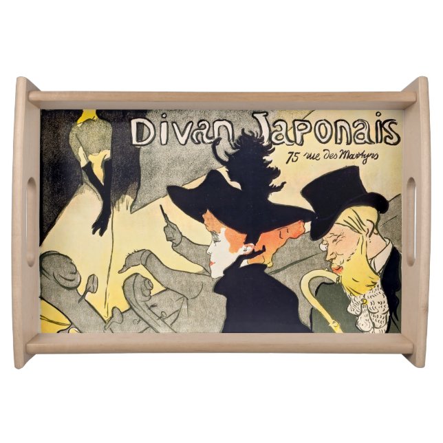 Toulouse-Lautrec - Divan Japonais Serving Tray (Front)
