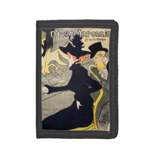 Toulouse-Lautrec - Divan Japonais Trifold Wallet