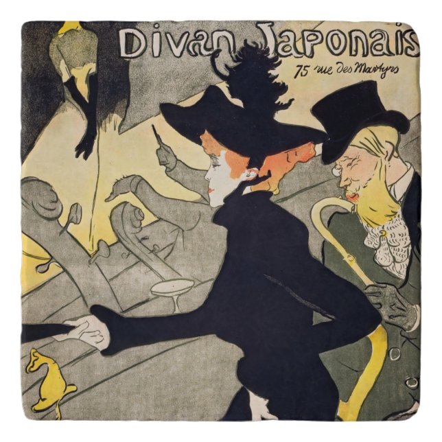 Toulouse-Lautrec - Divan Japonais Trivet (Front)